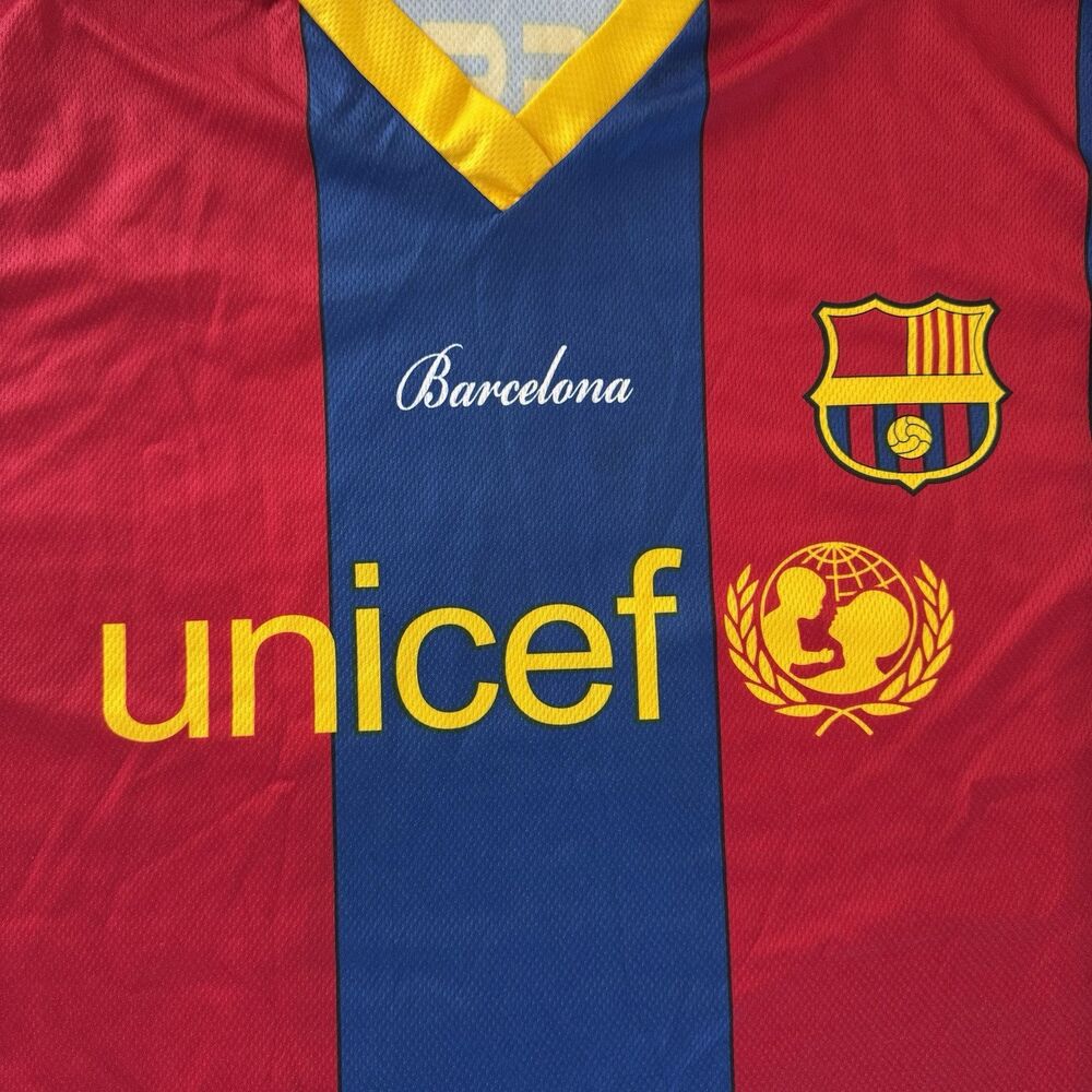 Barcelona Soccer Messi #10 Jersey Futbol Men's Sz XL - Picture 4 of 16